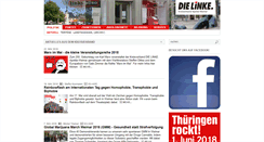 Desktop Screenshot of die-linke-apolda-weimar.de